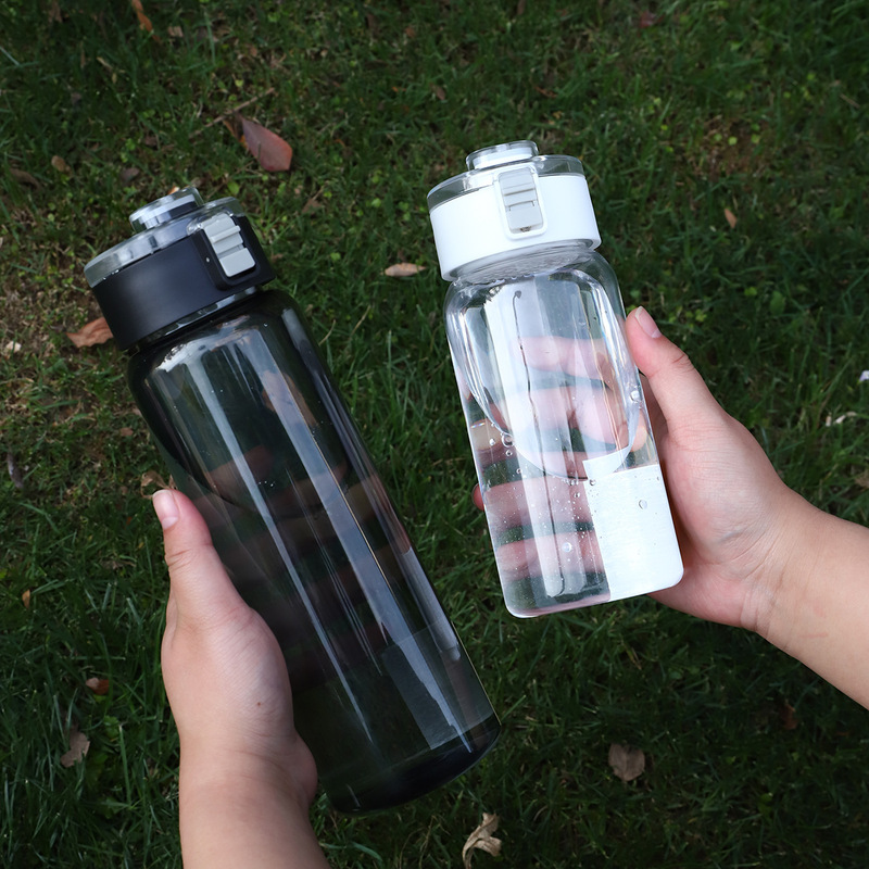 Muji Replacement Portable and Drop-Resistant Cup Kidsren's Plastic Cup with Tea Separator Household Water Cup Bouncing Bouncing Cup