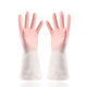 Latex gloves factory wholesale laundry dishwashing rubber gloves kitchen clean durable waterproof PVC thin housework
