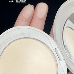 RedEarth Powder Compact Loose Powder Mineral Powder Oil-Free Foundation Setting Powder Concealer Oil Control Long-Lasting Blotting Powder for Women