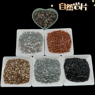 天然岩片厂家供应 真石漆内外墙装饰 环氧地坪云母