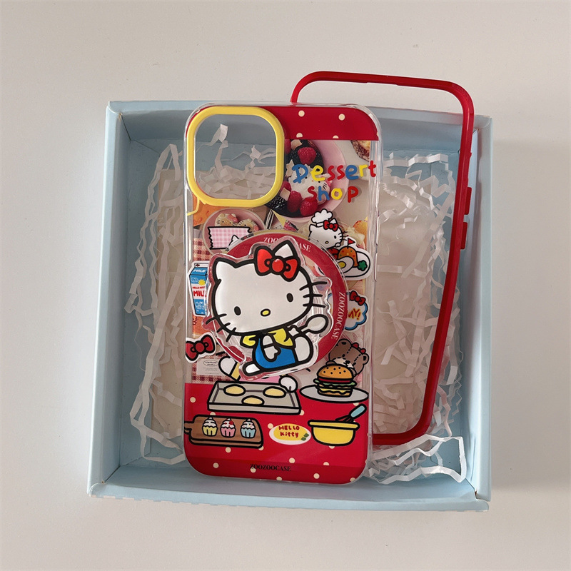 Fun chef de celebridades de Internet dibujos animados Apple 15ProMax magnético Apple 15pro/14pro funda para teléfono móvil para 13p