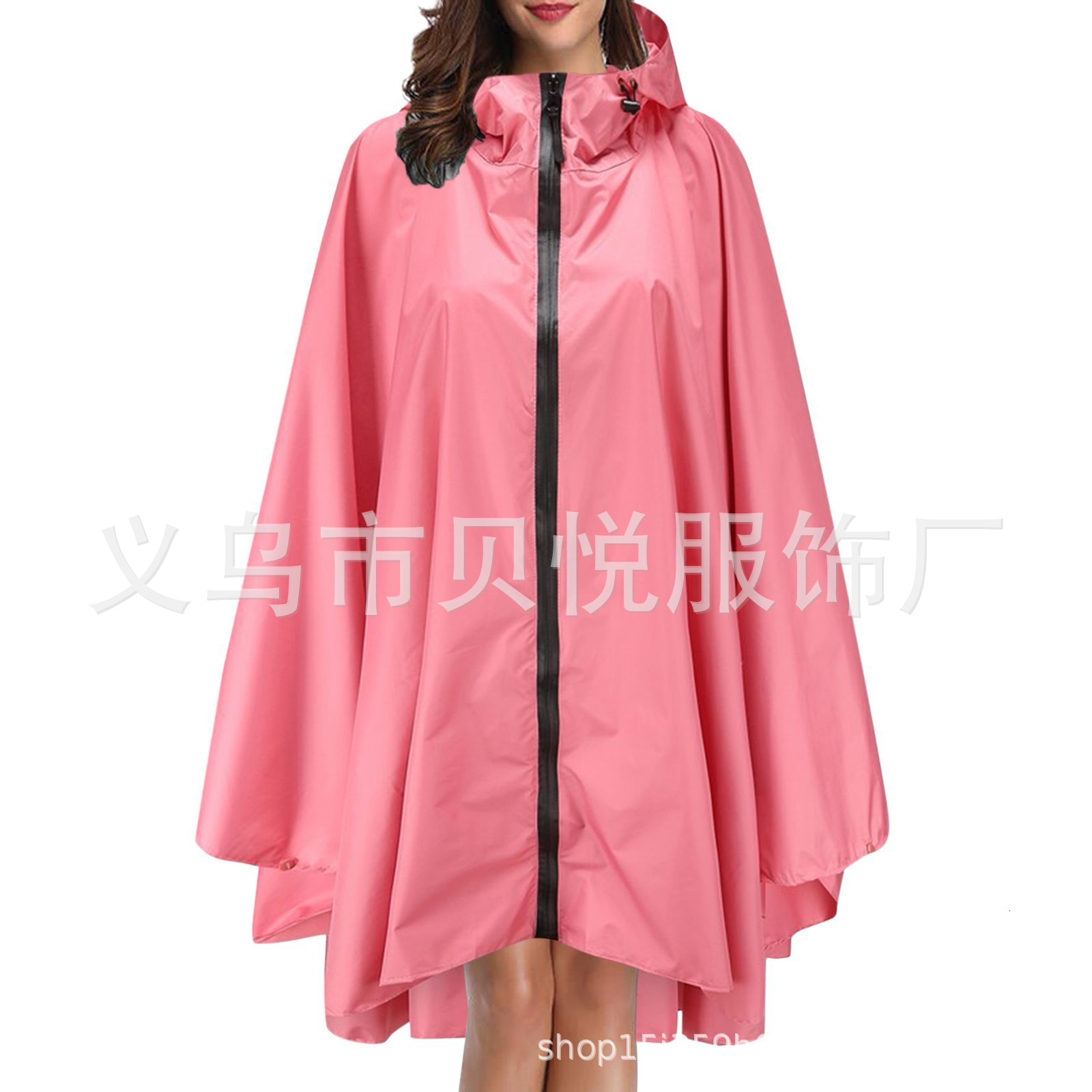 Poncho Impermeable Ligero Tipo Capa, Transpirable, para Ciclismo y Uso al Aire Libre image 23