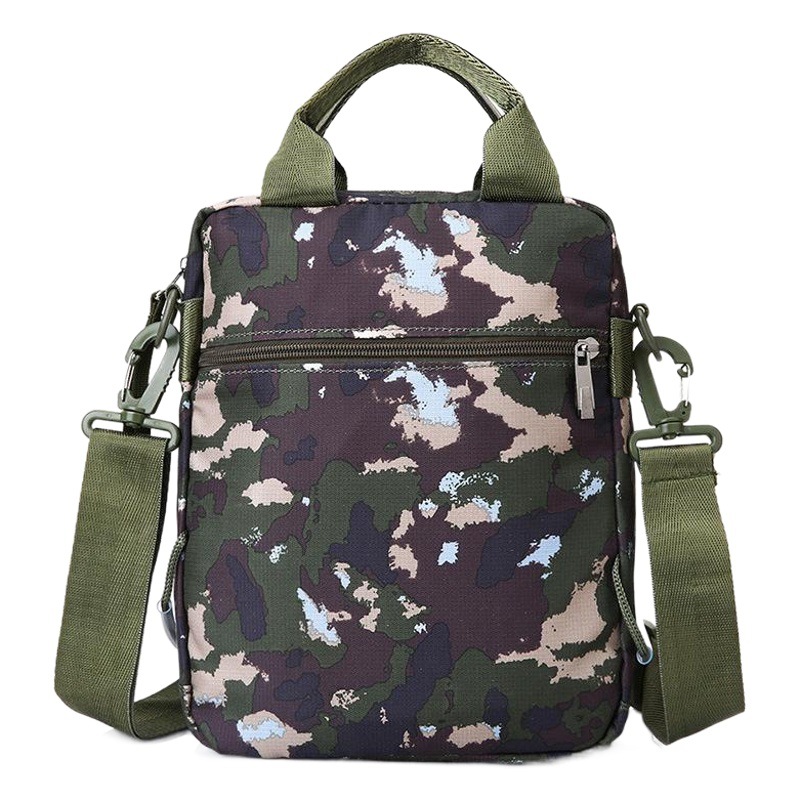 Bolsa de mensajero portátil de los hombres al por mayor bolsa de hombro casual bolsa de tela impermeable al aire libre bolsa de viaje deportiva suministro transfronterizo