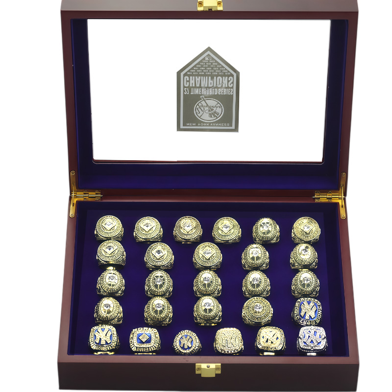 MLB Nyu-York Yankees beysbol jahon seriyasi chempionati ringi 27 qismli to'plam
