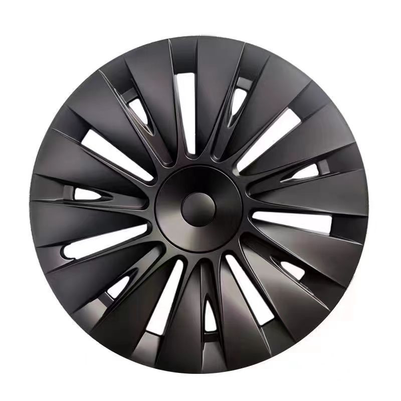 Tesla Tesla Model 3/Y Wheel Hub Cap 18/19/20 inch (Hub cover) - old-model-y-19-inch-helios-matte-black-glossy