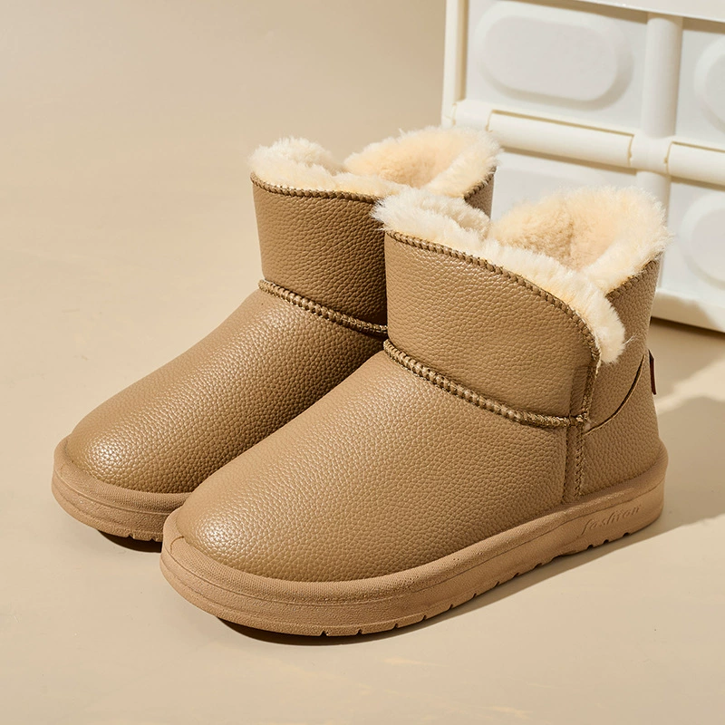 Хлопчатобумажная обувь женская зимняя новая внешняя торговля корейская версия утолщенная хлопок теплая лапша лапша снежные сапоги плюс бархат трансграничные спотовые женские сапоги