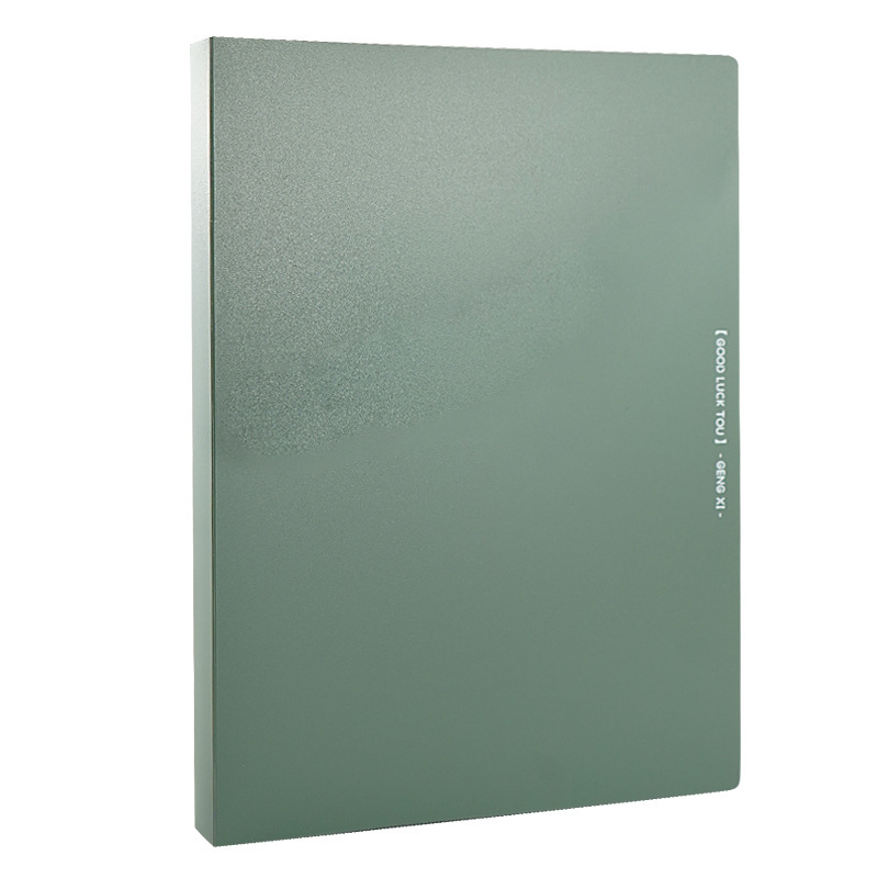 Carpeta de gradiente de gran capacidad de papel de examen de estudiantes carpeta A4 de alto valor de visualización de papelería de estudiantes