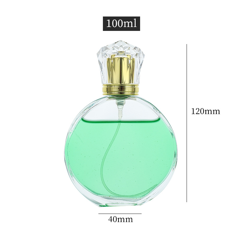 Perfume sub-botella 5ml portátil presionando botella de spray transparente de vidrio cosmético botella vacía al por mayor botella de spray de niebla fina