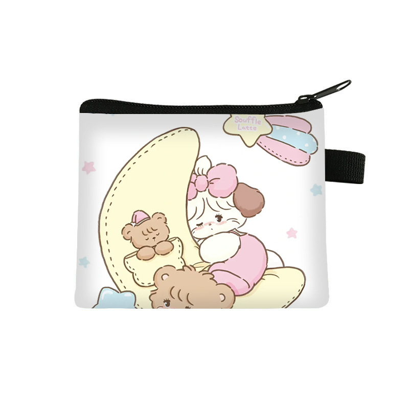 国境を越えたmikkoブランドの小銭入れ、子供用ショートミニバッグ、キュートな小型バッグ、学生向け大容量収納キーバッグ、卸売