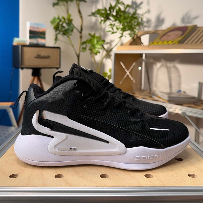 Putian Pure Original Hyperset 2 Low-Top Training Shoes Support Shock Absorption Sports Shoes White Red Men's Casual Basketball Shoes