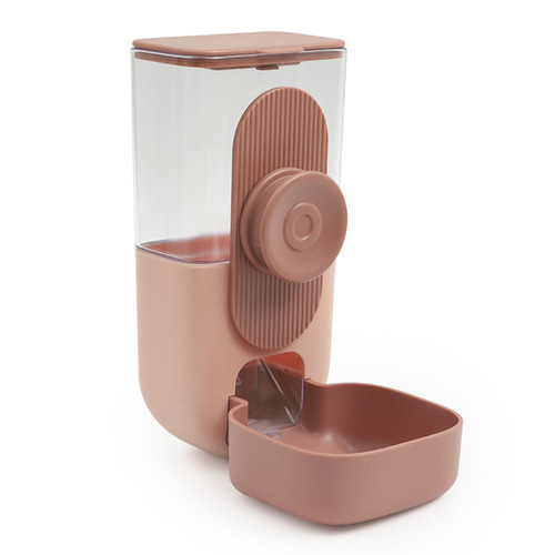 Pet Hanging Water Fountain Automatic Dog Hanging Cage Kettle Feeding Set Cat Food Bowl Amazon New Product Wholesale