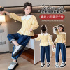 Spring set, children's autumn shirt, jeans, internet celebrity, 2023 collection, western style