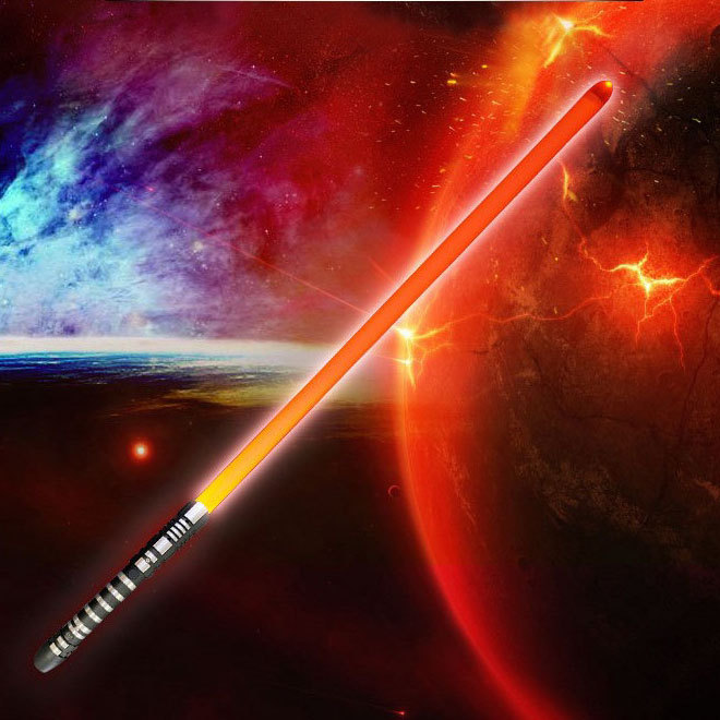 Ydd Yida Phantom Lightsaber Star Wars Rgb Metal Detachable Light Laser Sword Children's Luminous Toy