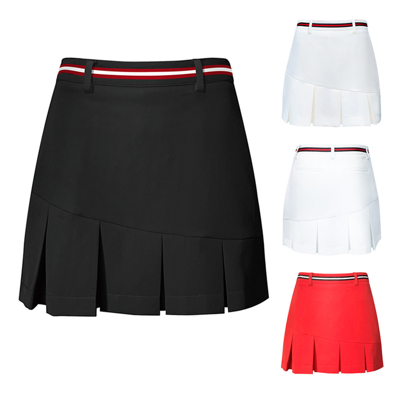 Cross-Border Best-Selling Women's Golf Skirt, Fashionable, Casual, Comfortable Skirt Pants, Breathable, Quick-Drying, Anti-Exposure, Hip-Covering Skirt