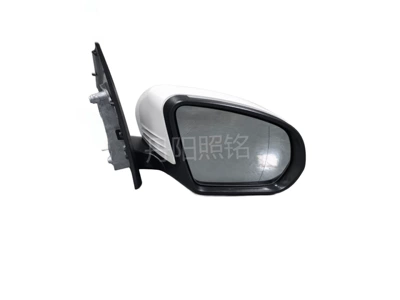 The rearview mirror is Rearview mirror/rearview mirror - right-assembly