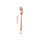 Rose tea fork