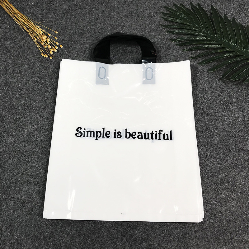 Bolsos de plástico para hombres y mujeres, decoraciones, bolsas de embalaje de regalo, tiendas de ropa, bolsas grandes y pequeñas, bolsas de ropa, bolsas de compras al por mayor