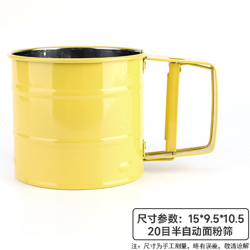 Paint tamiz de harina amarilla