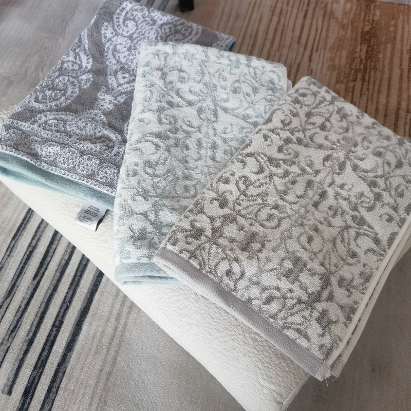 US peri home genuine original standard Xinjiang cotton yarn-dyed jacquard double-sided Terry thickened enlarged towel pillow towel