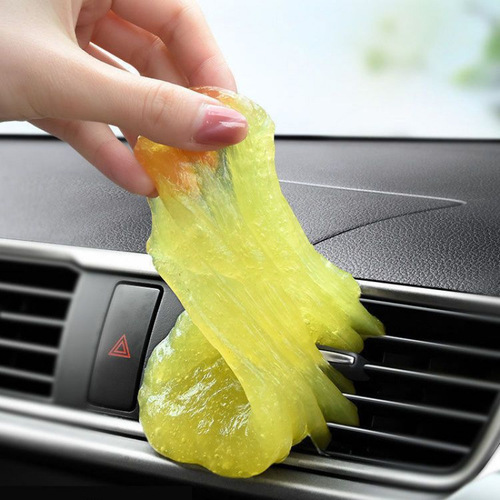 Clean rubber car interior gap cleaner, dust and grime car accessories keyboard dust removal supply factory