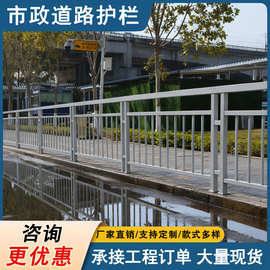市政道路护栏道路中央人行道隔离防撞栏城市交通防护栏文化护栏