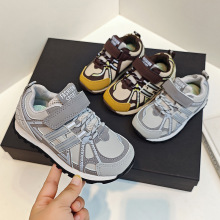 儿童运动鞋2025秋季新款男童软底时尚阿甘鞋潮牌女童休闲鞋老爹鞋