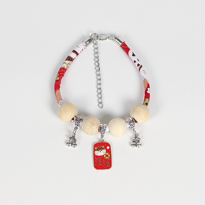 Collar de mascotas gato mosquito collar perro collar de madera de sandalwood perro collar de insectos al por mayor