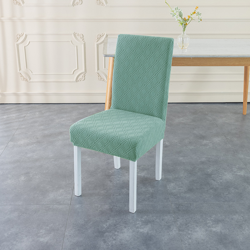 Four Seasons universal cubierta de la silla de comedor simple moderno elástico todo incluido cubierta de la silla engrosada taburete cubierta de la silla anti-gato cero