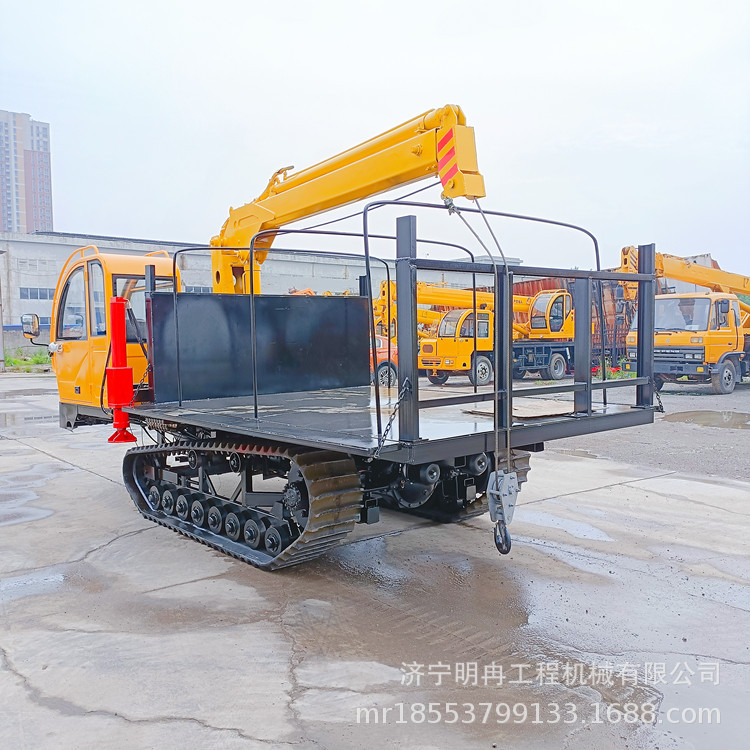 橡胶履带随车吊