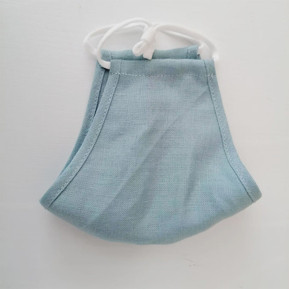 【福利】双层纯汉麻亚麻防晒口罩透气吸汗无异味抗紫外线雾霾男女