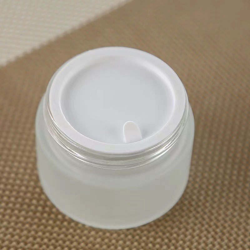 厂家直销5-100g竹制蒙砂膏霜瓶竹木盖 面霜瓶 化妆品分装瓶实木盖|undefined
