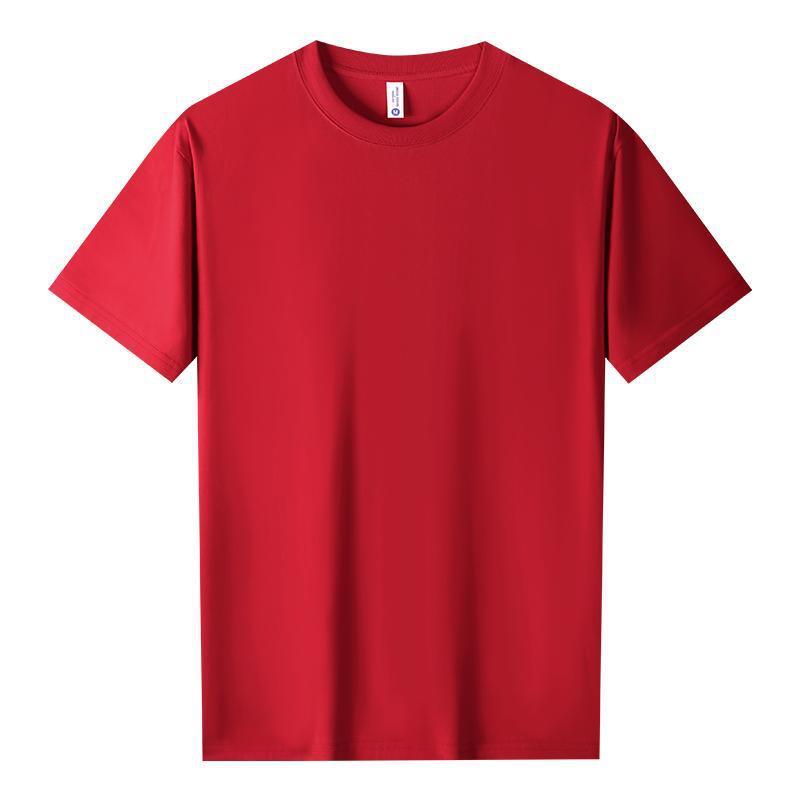 夏の氷爽tシャツ丸首半袖広告シャツ文化シャツ作業服工装速乾服印字ロゴ|undefined