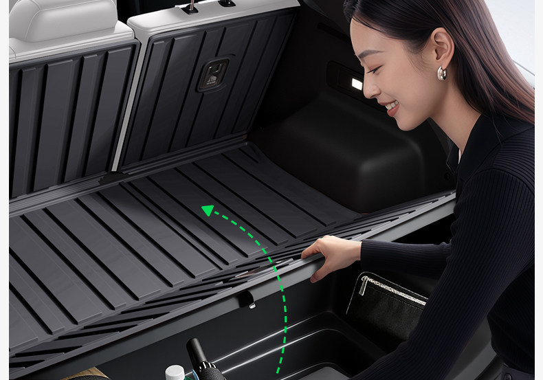 Suitable for Lynk & Co 07GT trunk mat TPE26 model integrated trunk mat car modification accessories foot mat supplies new