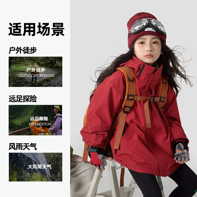 Spring uniform, children's jacket for boys, three in one, wholesale