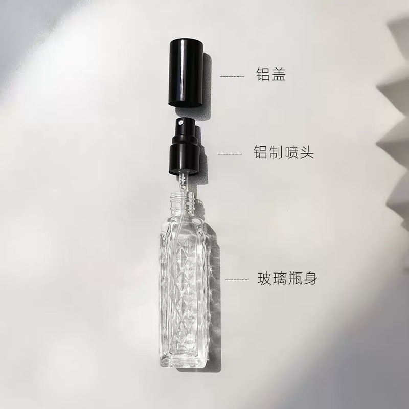 F010-香水詰め替えボトル 空ボトル ガラス製 10/15ml プッシュボトル 容量 トラベル ポータブル スプレーボトル 交換ボトル|undefined