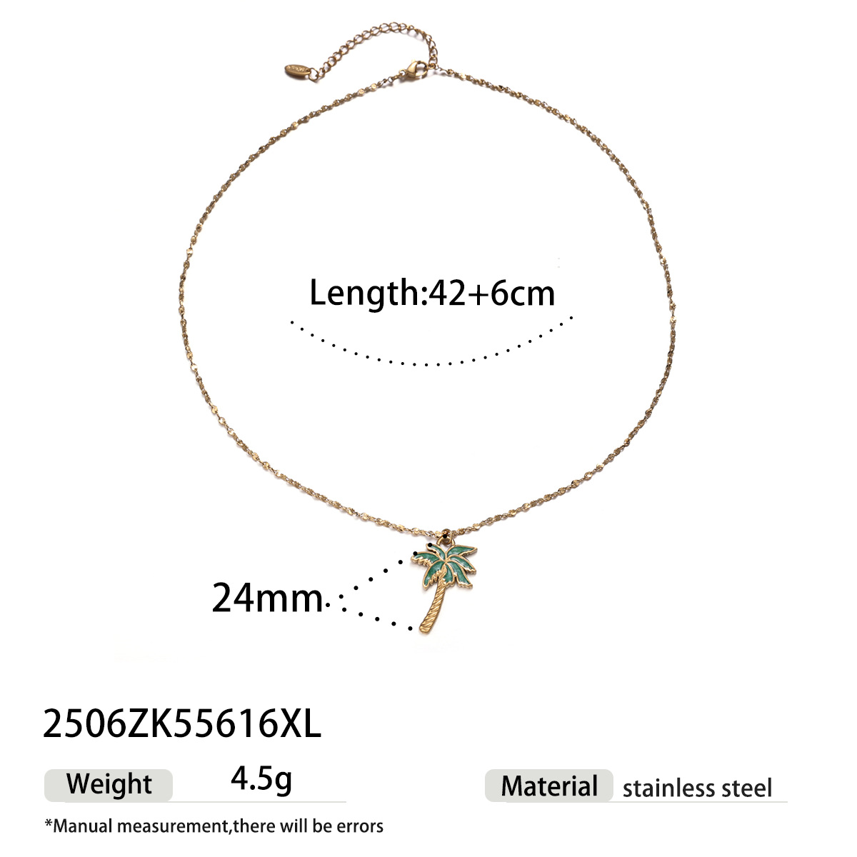 Collar de acero inoxidable de lujo ligero de alta calidad conchas de playa hechas a mano collar de colgante de goteo de aceite joyería transfronteriza image 8