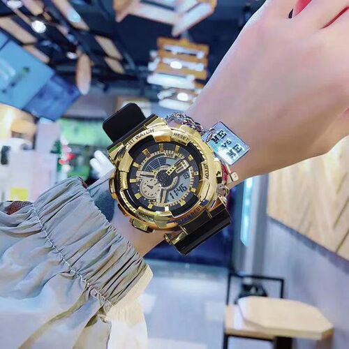 Cross-border best-selling trendy men's student watch, simple and fashionable boy youth waterproof glow-in-the-dark multi-functional electronic watch