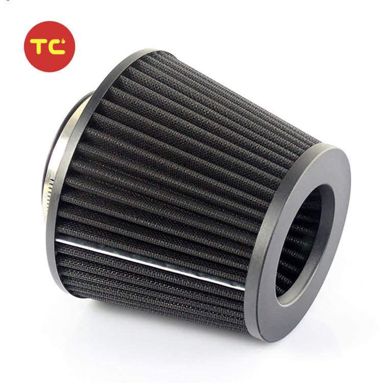 Cross-border 76mm 3inch Universal Car Air Filter High-Flow Cold Air Intake Filter
