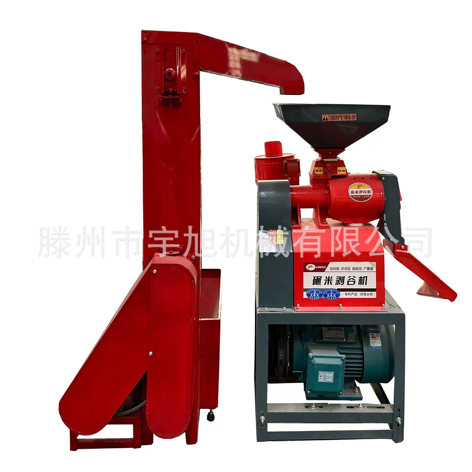 粮食清杂脱壳设备 小麦稻谷脱壳机 小型多功能大米碾米机