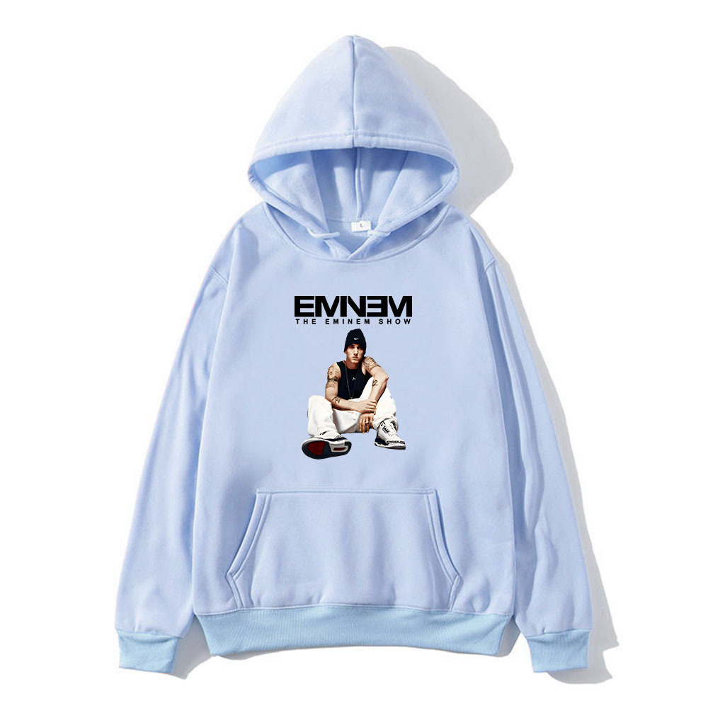 Eminem Hoodie Graphic Printing Hooded Fleece Sweatshirt Funk