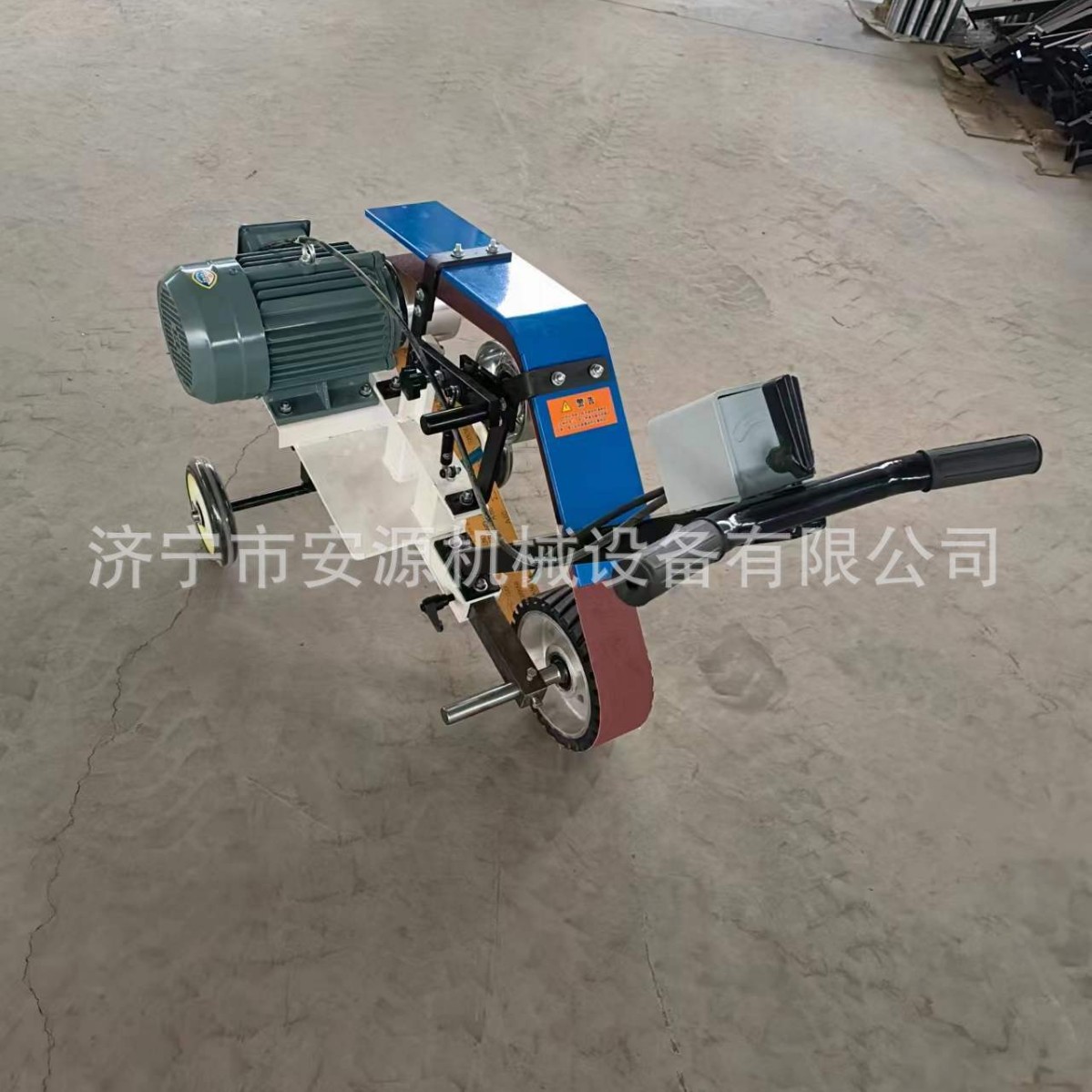 手推式焊缝打磨机  m3030手推式千叶轮打磨机 船厂钢板修磨机