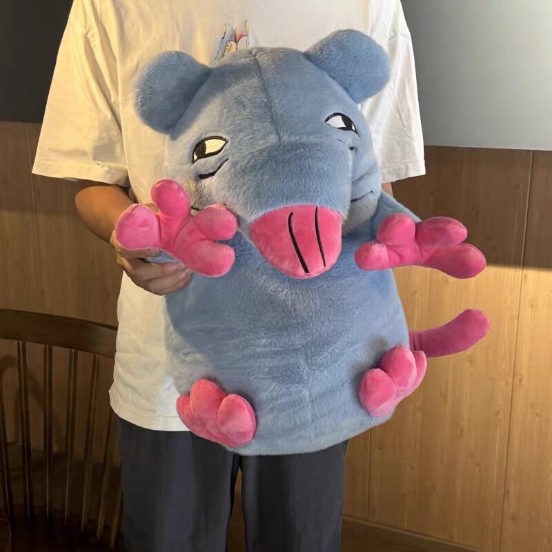 披萨塔小砖笨鼠鼠公仔布瑞克玩偶花枝鼠抱枕挂件毛绒玩具礼物娃娃|undefined