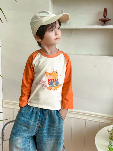 Children's cotton T-shirt for boys