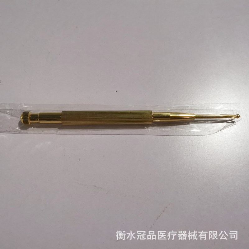 卸売り純銅探穴ペン真鍮弾性耳穴プローブ耳穴探ペン王は耳穴を残さずプローブを貼る