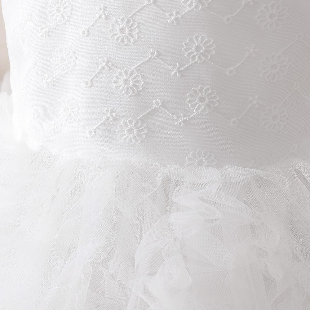 Nuevo vestido transfronterizo para niños princesa vestido floral vestido