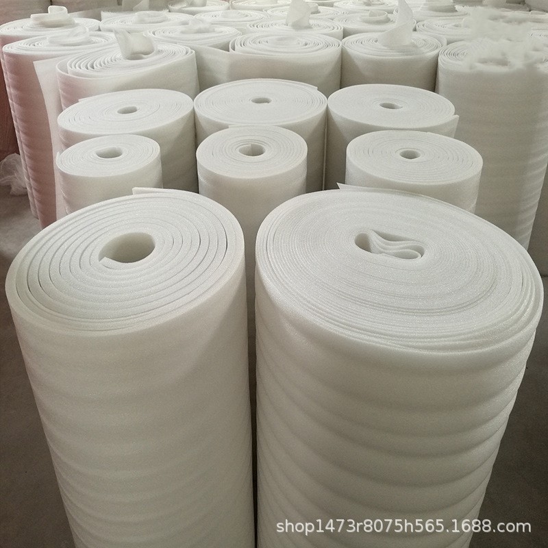 现货epe珍珠棉卷料片材地板防潮保护包装材料防震泡沫卷料气泡膜