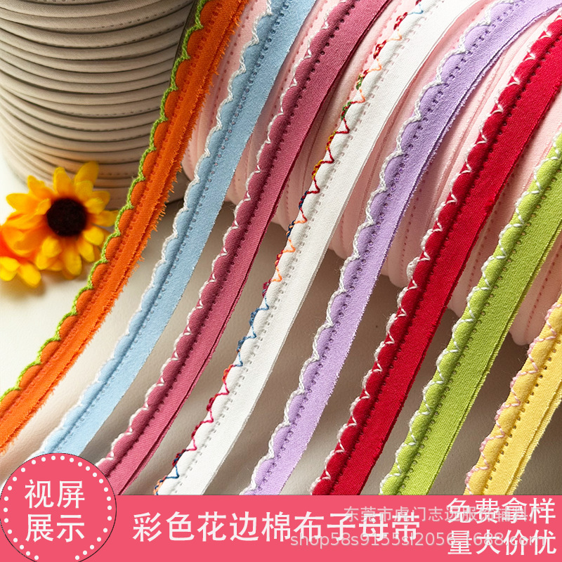 Colorful Lace Polyester-Cotton Piping Cord for Home Textiles, Pillows, Toys, Home Clothing, Toothed Cord, Hair Ties, Trim, and Accessories Colorful Lace Polyester-Cotton Piping Cord for Home Textiles, Pillows, Toys, Home Clothing, Toothed Cord, Hair Ties, Trim, and Accessories