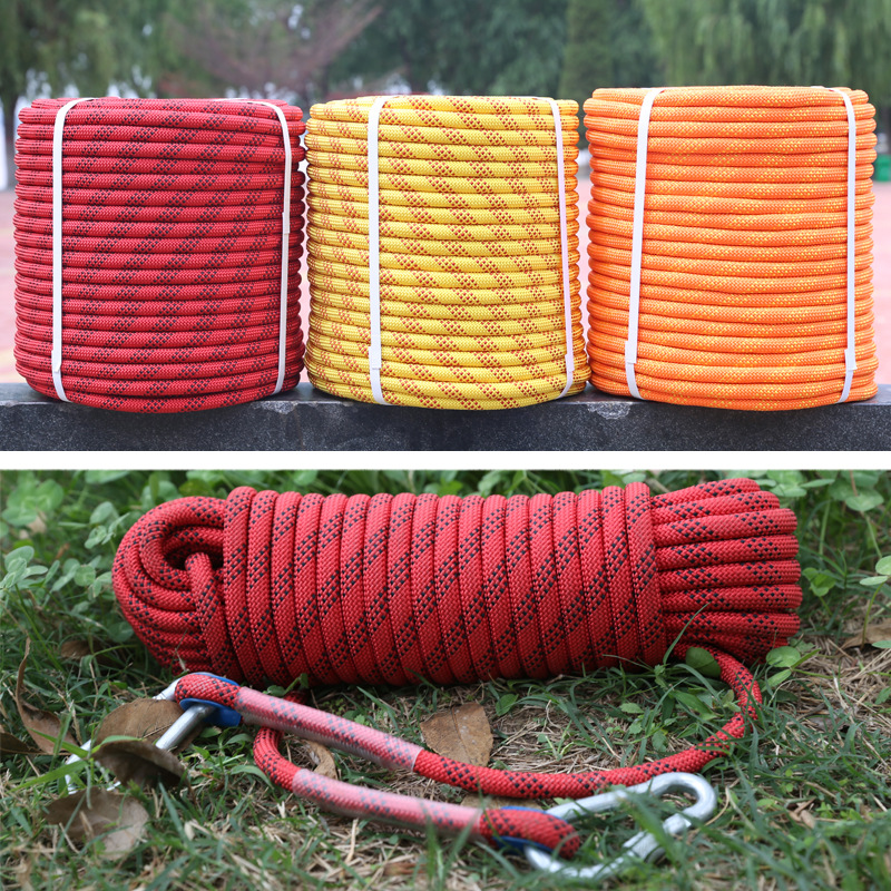 攀登绳消防救生绳速登山绳户外攀岩绳登登山绳安安全绳麻绳登山攀