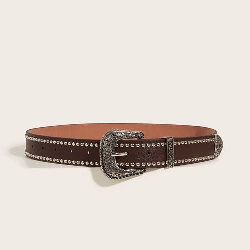 New style willow nail fashion punk style belt personalized men's and women's jeans universal belt wholesale