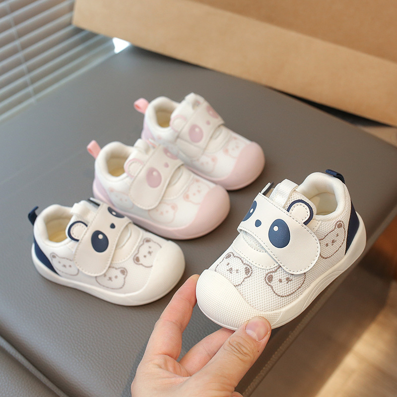 Infant Children's Soft Sole Toddler Shoes Spring and Autumn Breathable Mesh sneaker Children's Functional Key Shoes